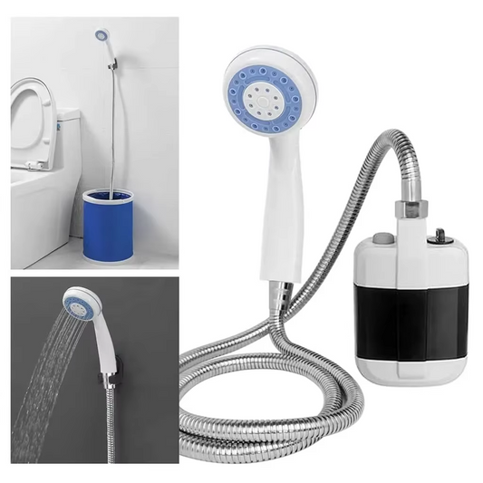 Portable Shower USB Rechargeable Outdoor Camping Electric